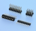 943 / 944 / 945 - Stiftleisten RM 2,54mm, gerade, 1-/2-/3-reihig