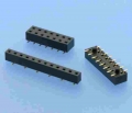 3492 - SMT-Buchsenleisten RM 2,54mm, stehend - BH 3,71mm, beidseitig steckbar