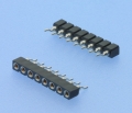 1535 - SMT-Präzisions-Buchsenleisten RM 2,54mm, liegend, 1-reihig