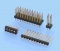 143 / 144 / 145 - Stiftleisten RM 2,54mm, gerade, 1-/2-/3-reihig