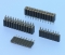 153PF-38 - Press-Fit Präz.-Buchsenleisten 1-reihig 2-reihig RM 2,54mm
