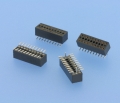 1552 - SMT-Präzisions-Buchsenleisten RM 1,27x2,54mm, stehend