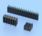 153PF - Press-Fit Präz.-Buchsenleisten RM 2,54mm, 1-/2-reihig