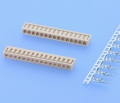 571 - Crimp-Rast-Verbinder RM 2,50mm, gerade, Einlöt-Kontakte