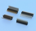 7076 - SMT-/ Mixed Technology Stiftleisten RM 1,27mm, 2-reihig