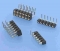 322 - IC-Leisten RM 2,54mm, gewinkelt, 1-/2-reihig