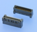 1280 - SMT Mini Card Edge Verbinder RM 0,80mm, stehend
