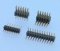 755 - Stiftleisten RM 1,27mm, gerade/gewinkelt, 1-/2-reihig - Rundstifte 0,42mm