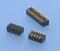 7091 - SMT-Buchsenleisten RM 1,00mm, stehend, 2-reihig